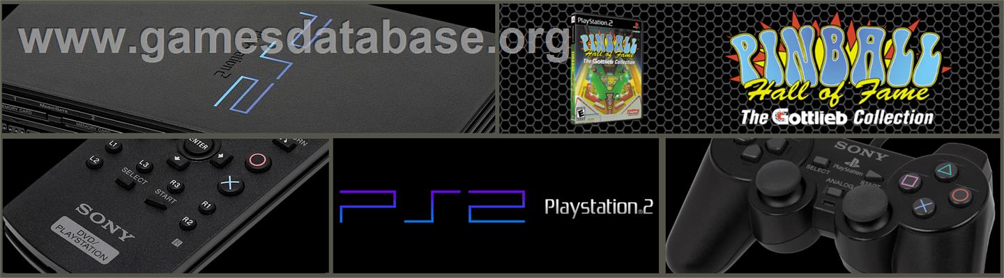 Pinball Hall of Fame: The Gottlieb Collection - Sony Playstation 2 - Artwork - Marquee