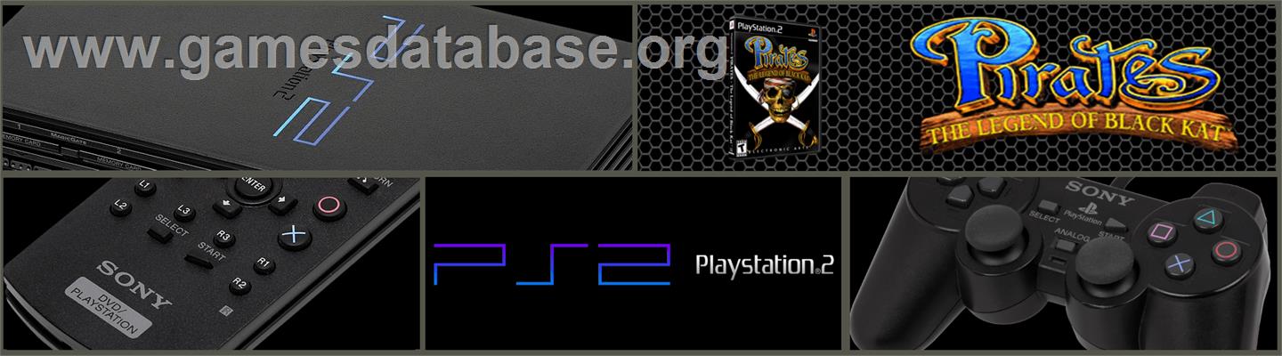 Pirates: The Legend of Black Kat - Sony Playstation 2 - Artwork - Marquee