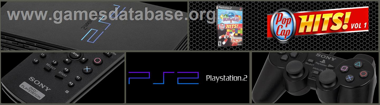 Popcap Hits Vol 1 - Sony Playstation 2 - Artwork - Marquee