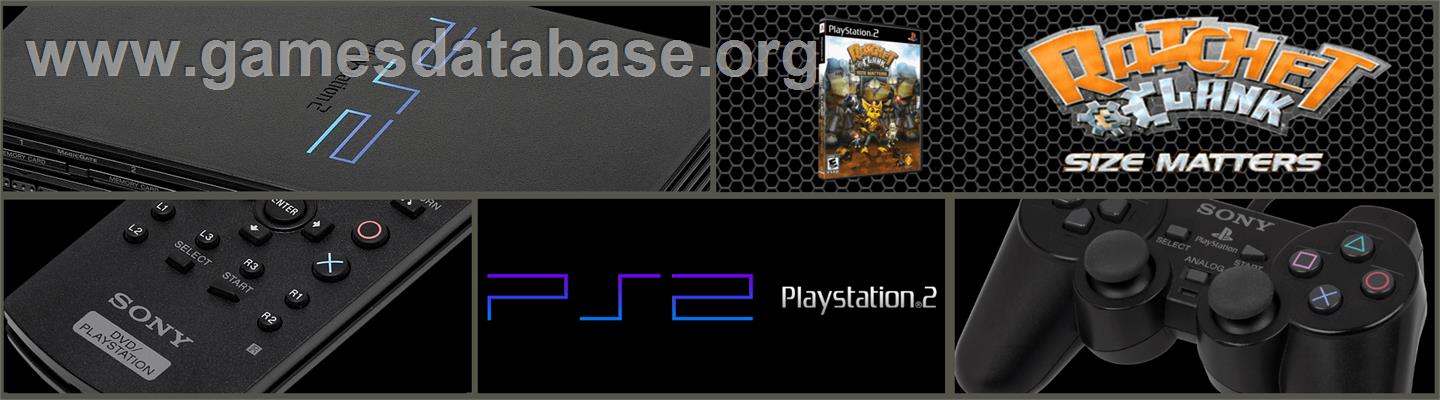 Ratchet & Clank: Size Matters - Sony Playstation 2 - Artwork - Marquee