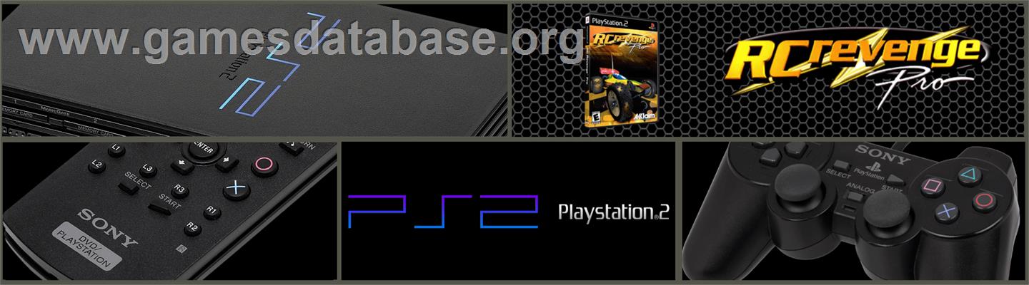 Rc Revenge Pro - Sony Playstation 2 - Artwork - Marquee
