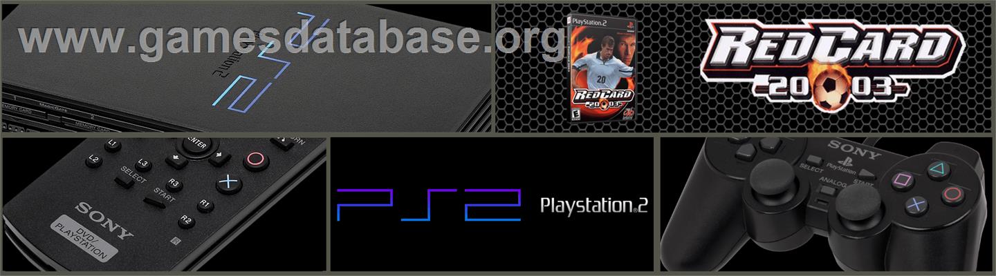RedCard 20-03 - Sony Playstation 2 - Artwork - Marquee