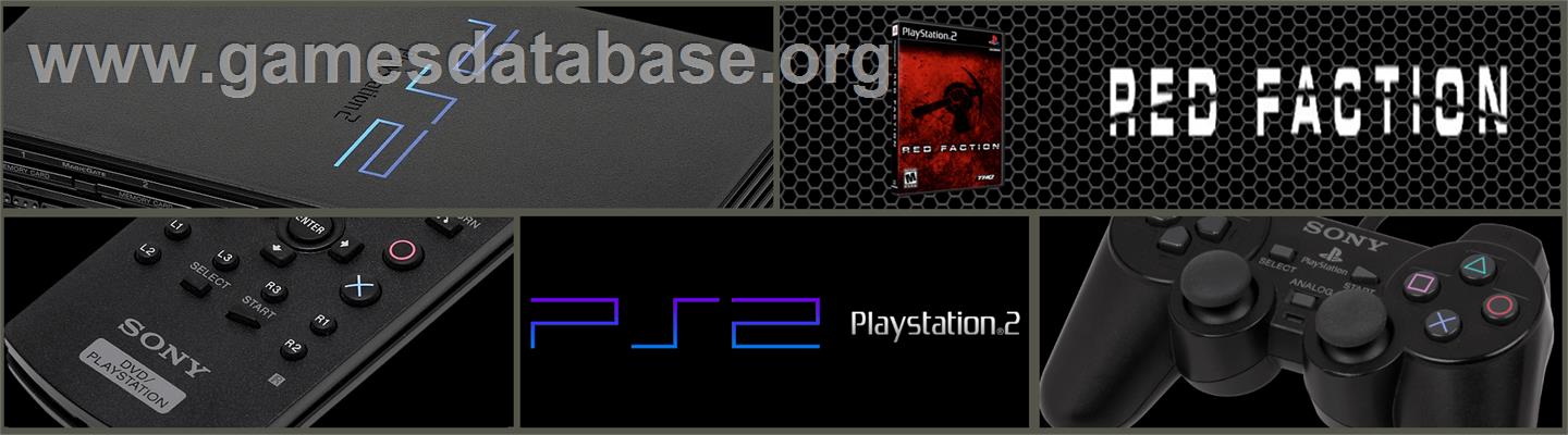 Red Faction 2 - Sony Playstation 2 - Artwork - Marquee