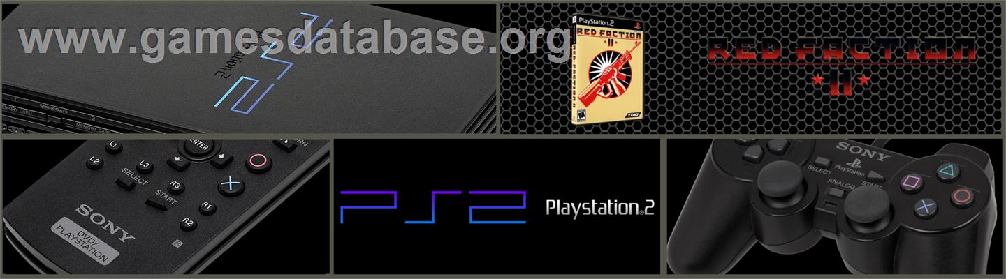 Red Faction 2 - Sony Playstation 2 - Artwork - Marquee