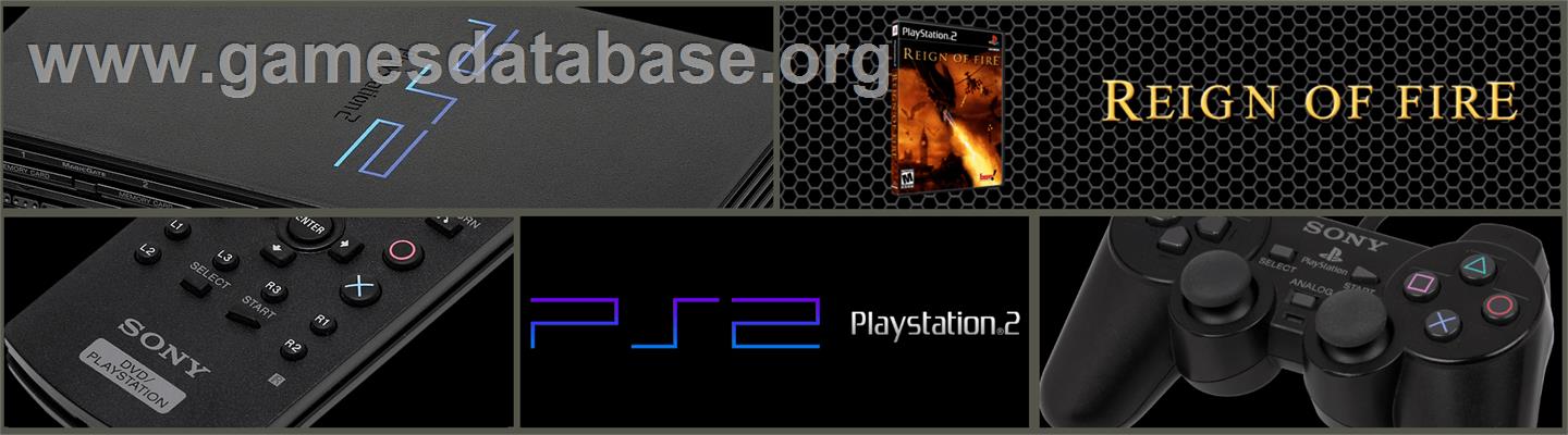 Reign Of Fire - Sony Playstation 2 - Artwork - Marquee