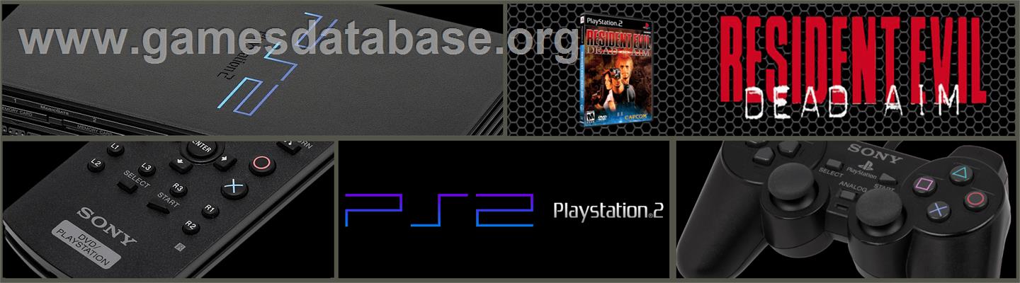 Resident Evil - Dead Aim - Sony Playstation 2 - Artwork - Marquee