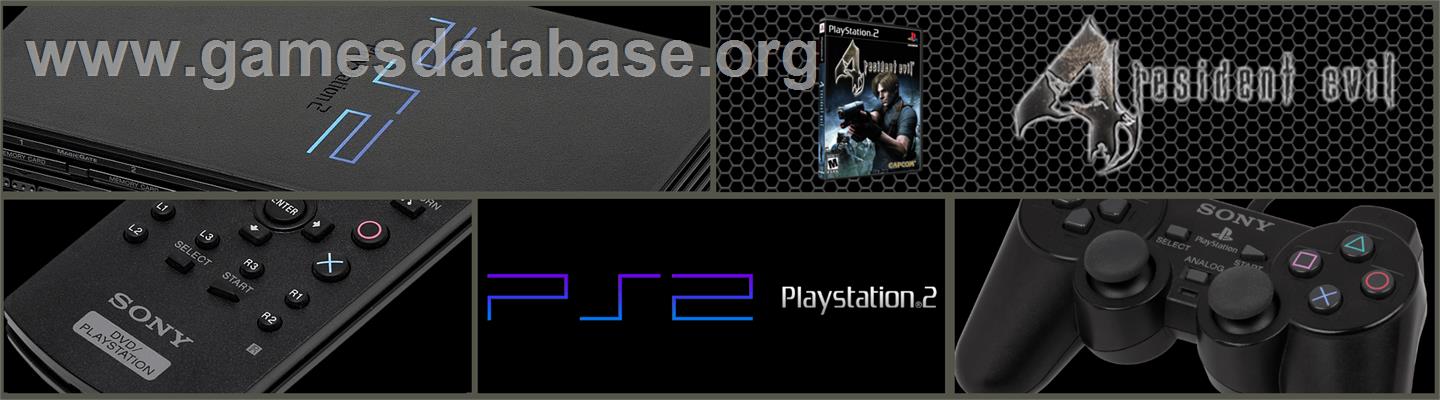 Resident Evil 4 - Sony Playstation 2 - Artwork - Marquee