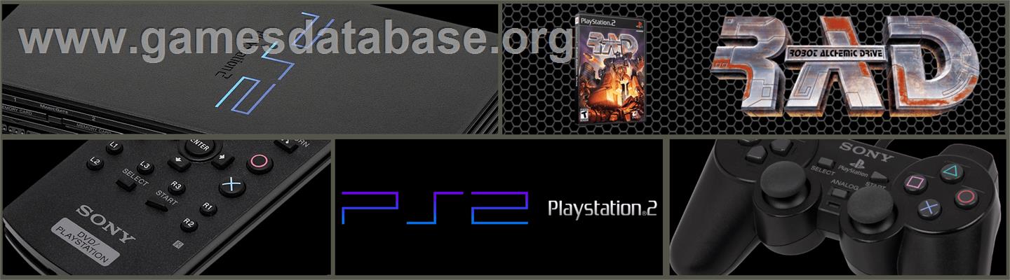 Robot Alchemic Drive - Sony Playstation 2 - Artwork - Marquee