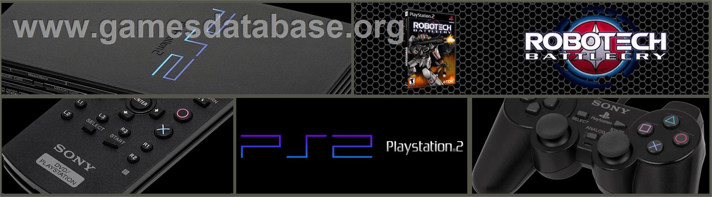 Robotech: Battlecry - Sony Playstation 2 - Artwork - Marquee