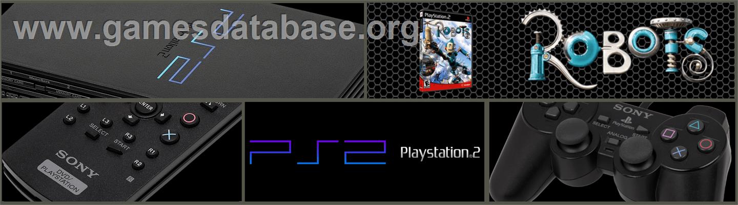 Robots - Sony Playstation 2 - Artwork - Marquee