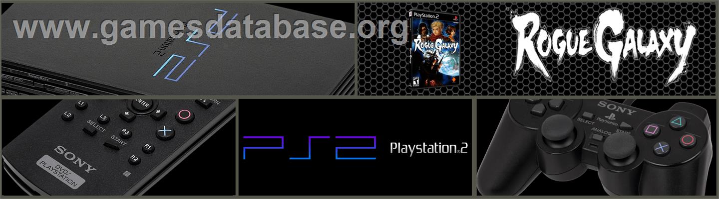 Rogue Galaxy - Sony Playstation 2 - Artwork - Marquee