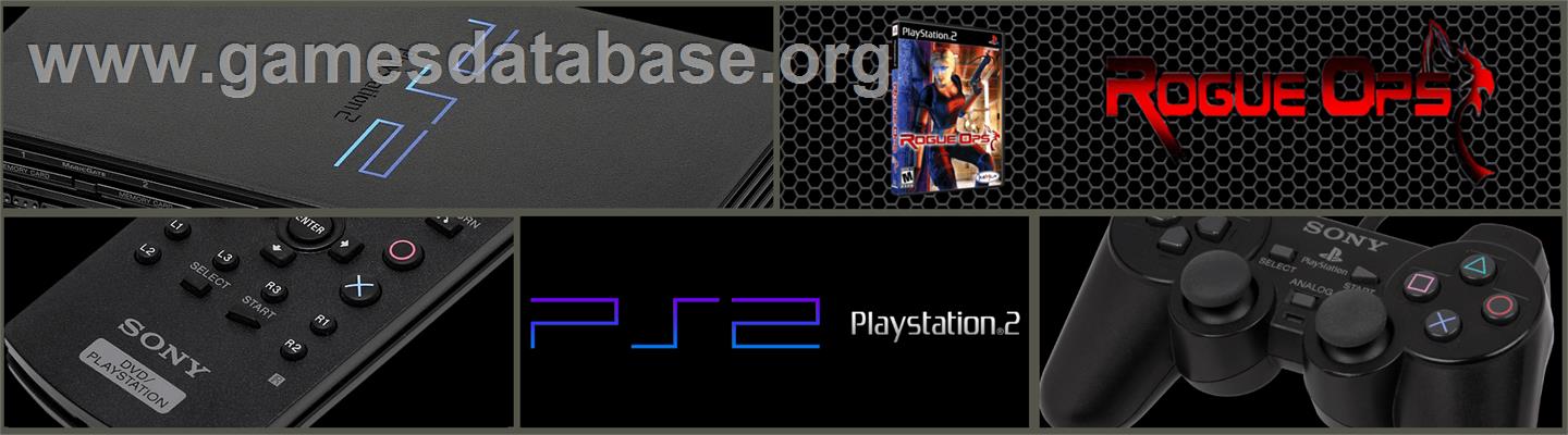 Rogue Ops - Sony Playstation 2 - Artwork - Marquee
