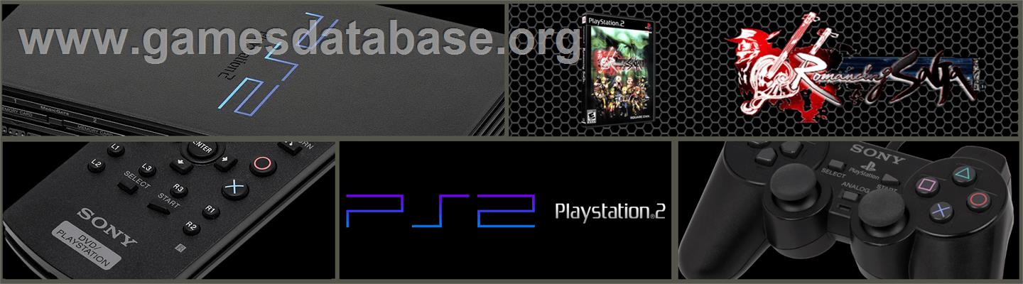Romancing Saga - Sony Playstation 2 - Artwork - Marquee