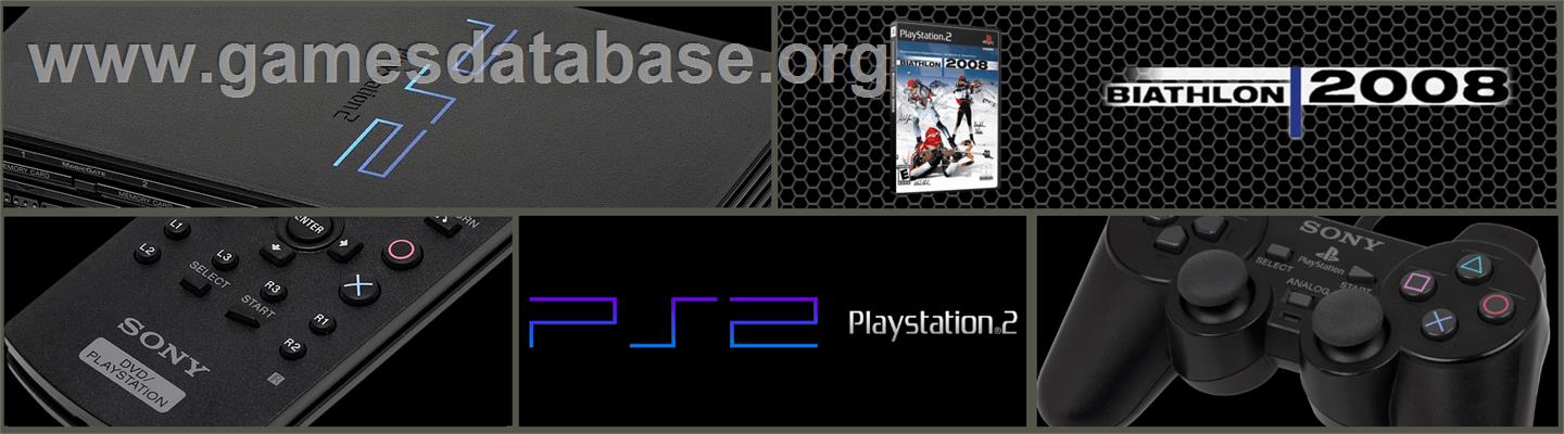 Rtl Biathlon 2008 - Sony Playstation 2 - Artwork - Marquee