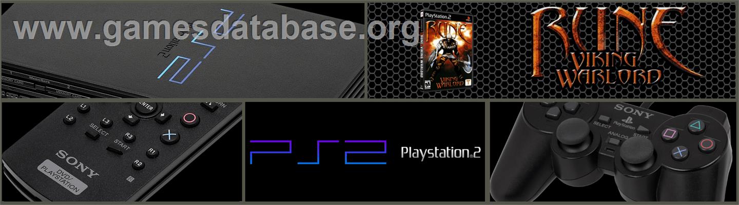 Rune Viking Warlords - Sony Playstation 2 - Artwork - Marquee