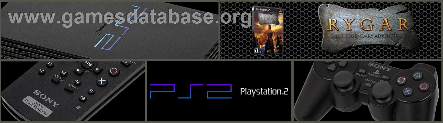 Rygar - The Legendary Adventure - Sony Playstation 2 - Artwork - Marquee