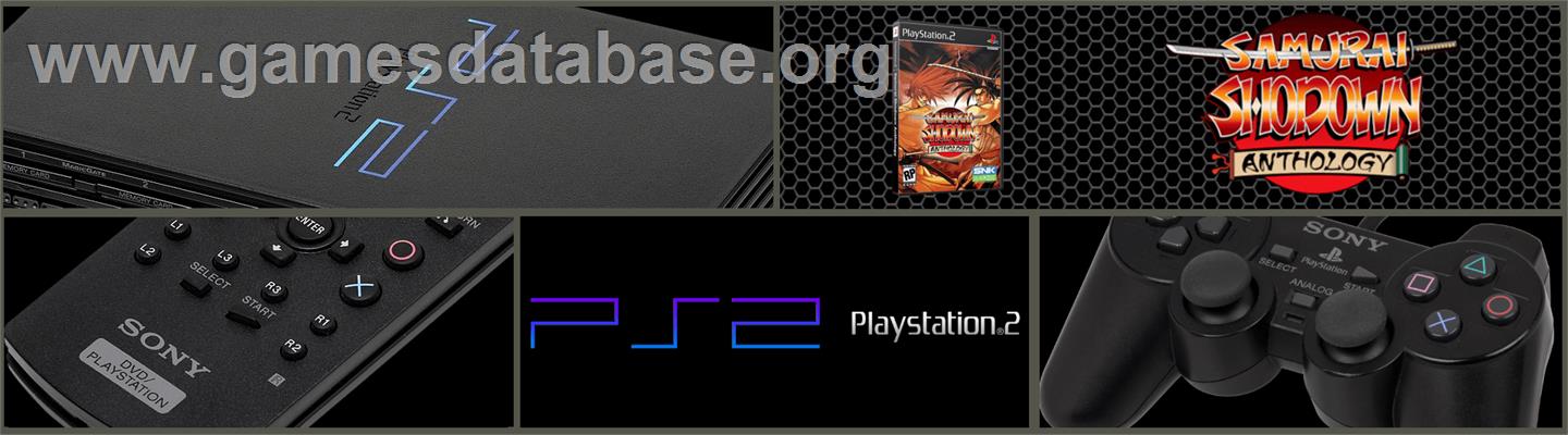 Samurai Shodown Anthology - Sony Playstation 2 - Artwork - Marquee