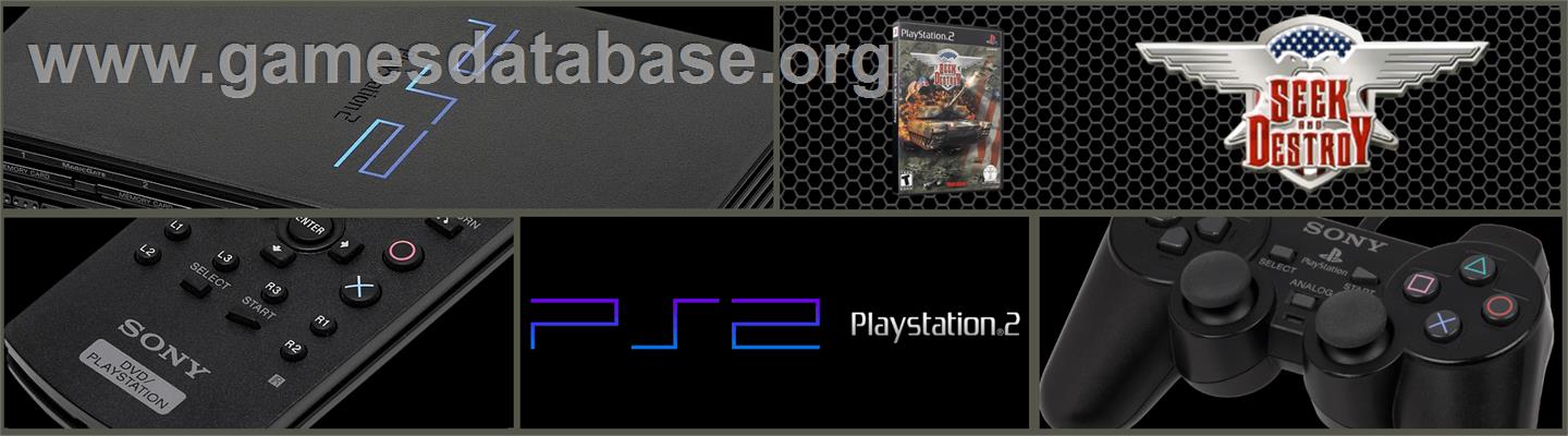 Seek And Destroy - Sony Playstation 2 - Artwork - Marquee
