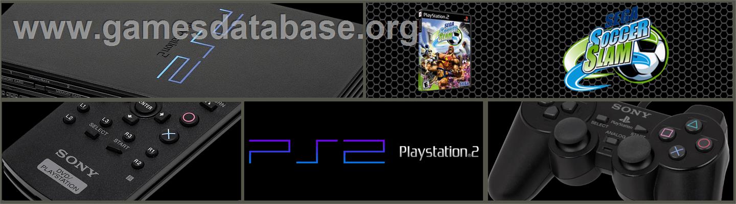 Sega Soccer Slam - Sony Playstation 2 - Artwork - Marquee