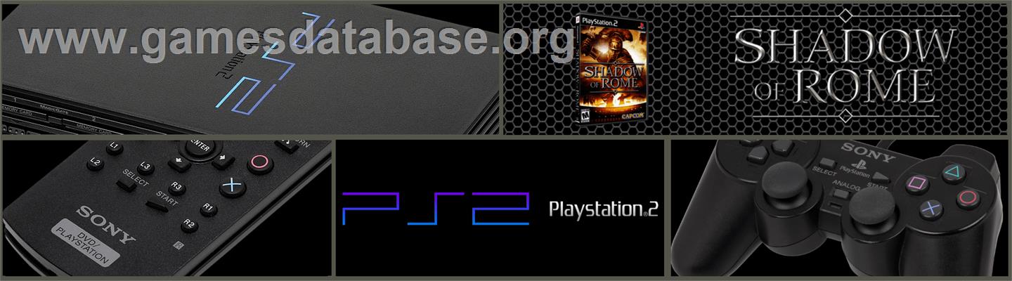 Shadow Of Rome - Sony Playstation 2 - Artwork - Marquee