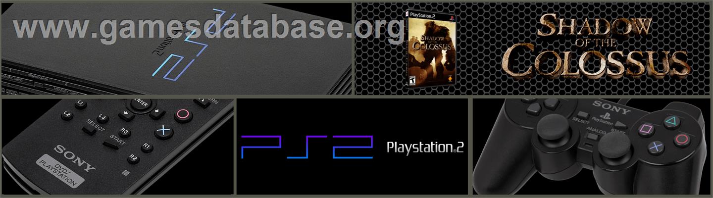 Shadow Of The Colossus - Sony Playstation 2 - Artwork - Marquee