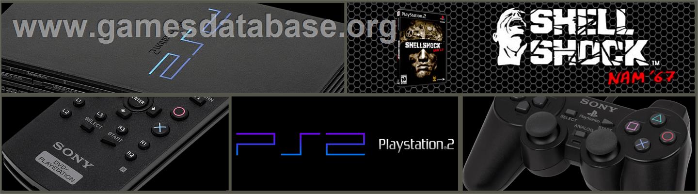 Shellshock - Nam '67 - Sony Playstation 2 - Artwork - Marquee
