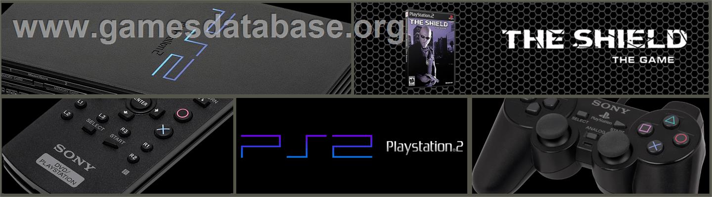 Shield, The - Sony Playstation 2 - Artwork - Marquee