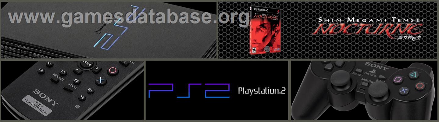 Shin Megami Tensei - Lucifer's Call - Sony Playstation 2 - Artwork - Marquee