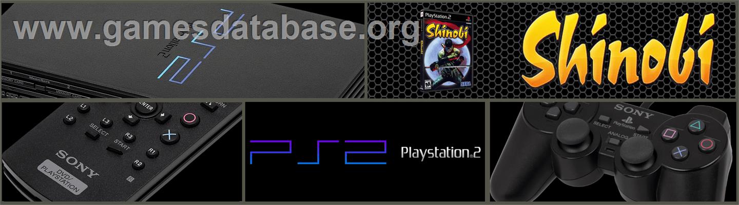 Shinobi - Sony Playstation 2 - Artwork - Marquee