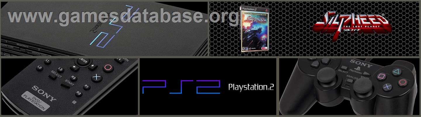 Silpheed - The Lost Planet - Sony Playstation 2 - Artwork - Marquee