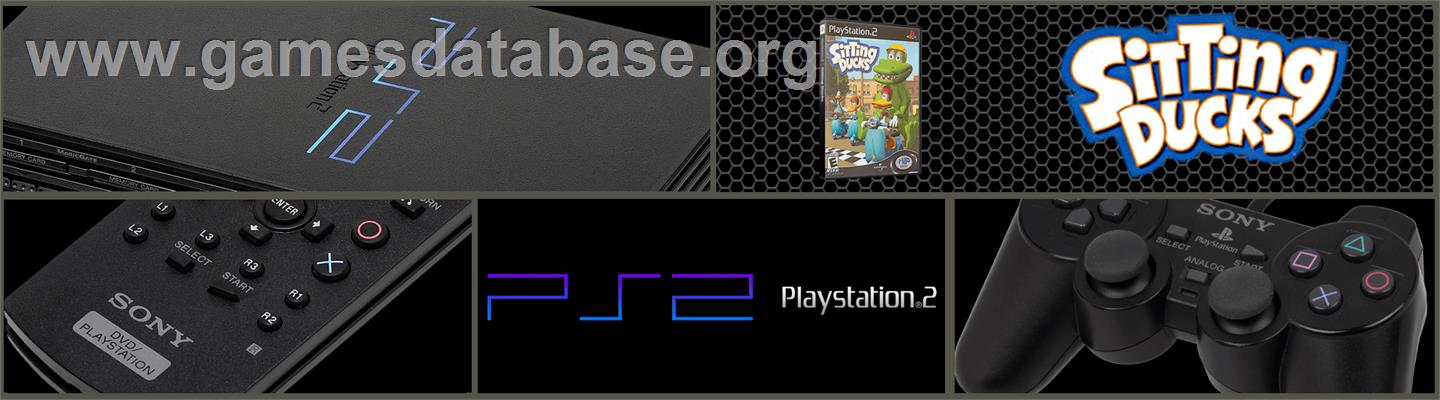 Sitting Ducks - Sony Playstation 2 - Artwork - Marquee