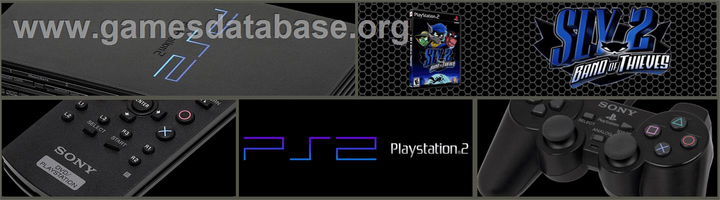 Sly 2 - Band Of Thieves - Sony Playstation 2 - Artwork - Marquee