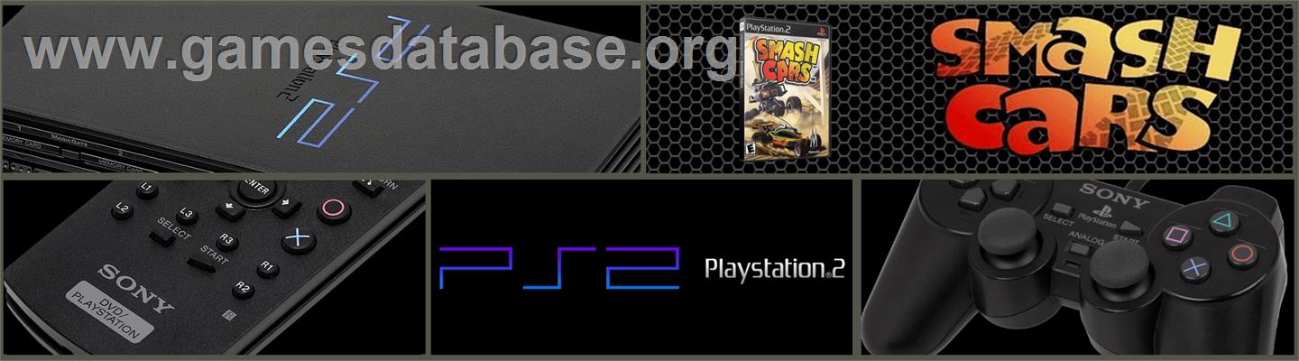Smash Cars - Sony Playstation 2 - Artwork - Marquee