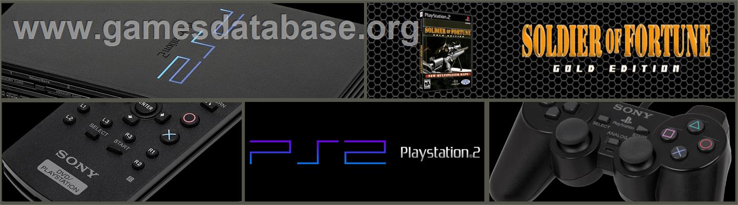 Soldier Of Fortune - Gold Edition - Sony Playstation 2 - Artwork - Marquee