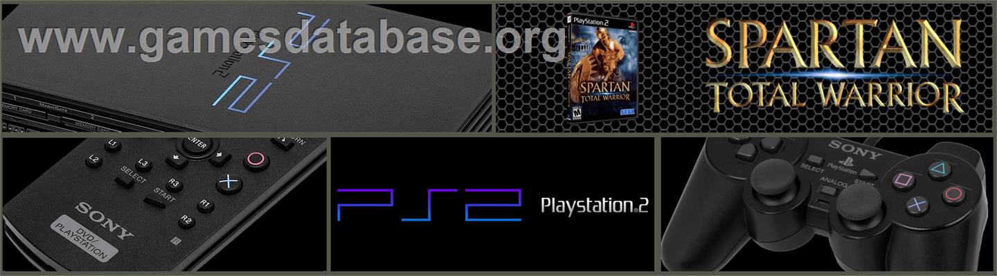 Spartan: Total Warrior - Sony Playstation 2 - Artwork - Marquee
