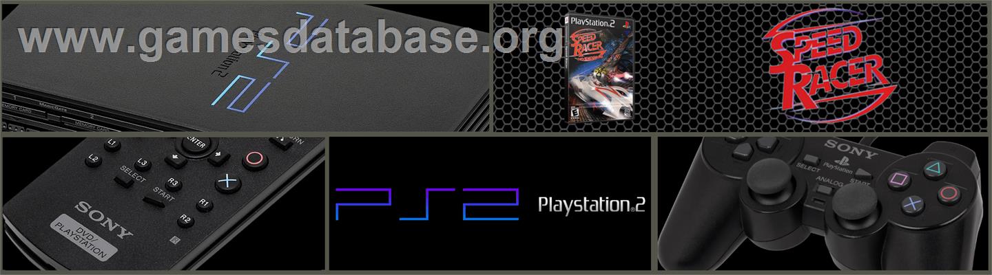 Speed Racer - Le Jeu Vidéo - Sony Playstation 2 - Artwork - Marquee