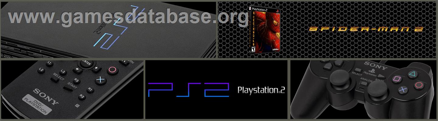 Spider-man 2 - Sony Playstation 2 - Artwork - Marquee