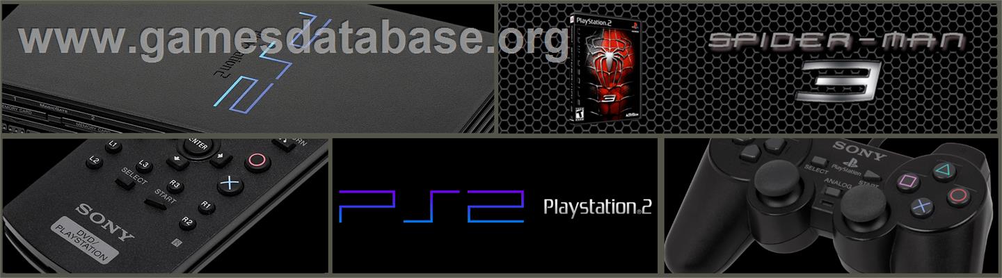 Spider-man 3 - Sony Playstation 2 - Artwork - Marquee
