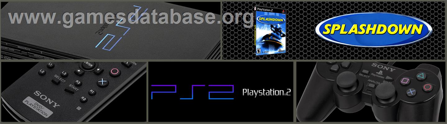 Splashdown - Sony Playstation 2 - Artwork - Marquee