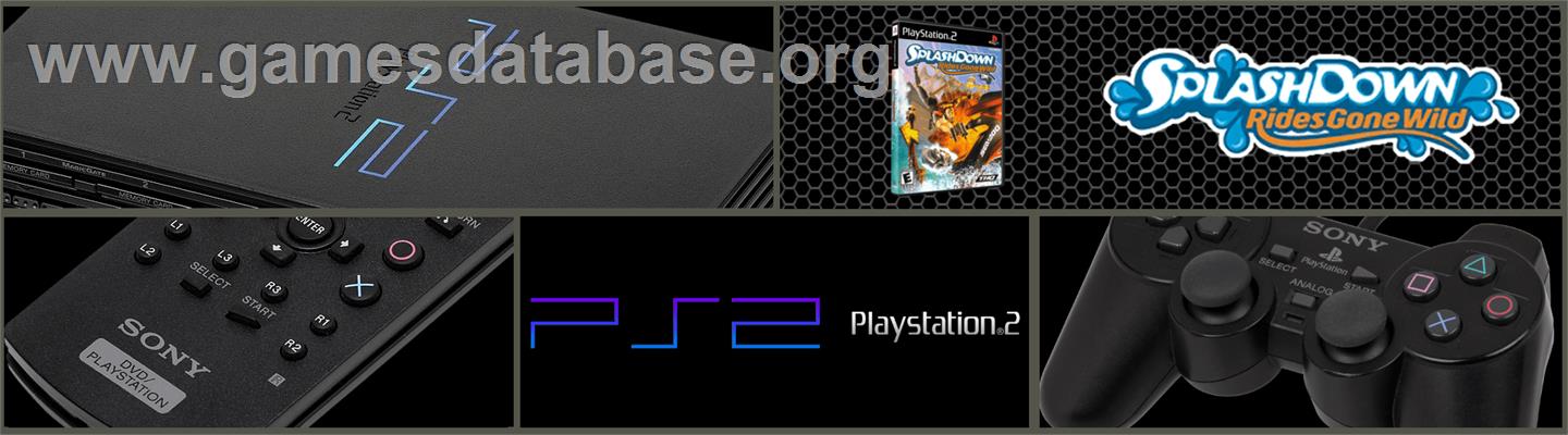 Splashdown 2 - Rides Gone Wild - Sony Playstation 2 - Artwork - Marquee