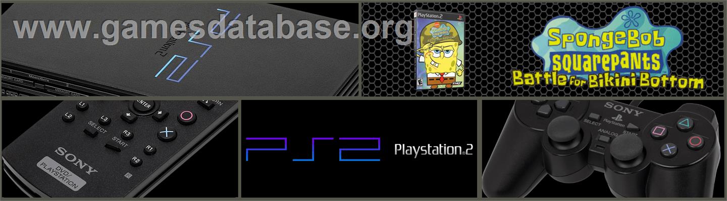 Spongebob Squarepants - Battle For Bikini Bottom - Sony Playstation 2 - Artwork - Marquee
