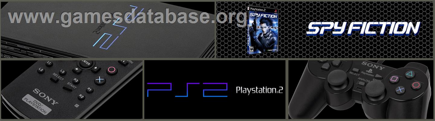 Spy Fiction - Sony Playstation 2 - Artwork - Marquee