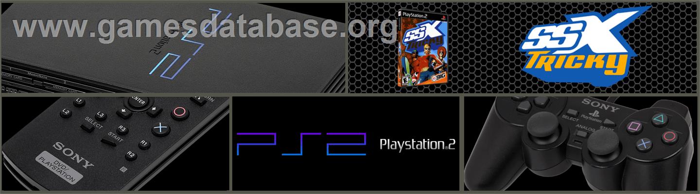 Ssx Tricky - Sony Playstation 2 - Artwork - Marquee