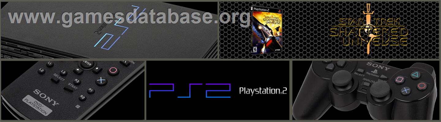 Star Trek Shattered Universe - Sony Playstation 2 - Artwork - Marquee