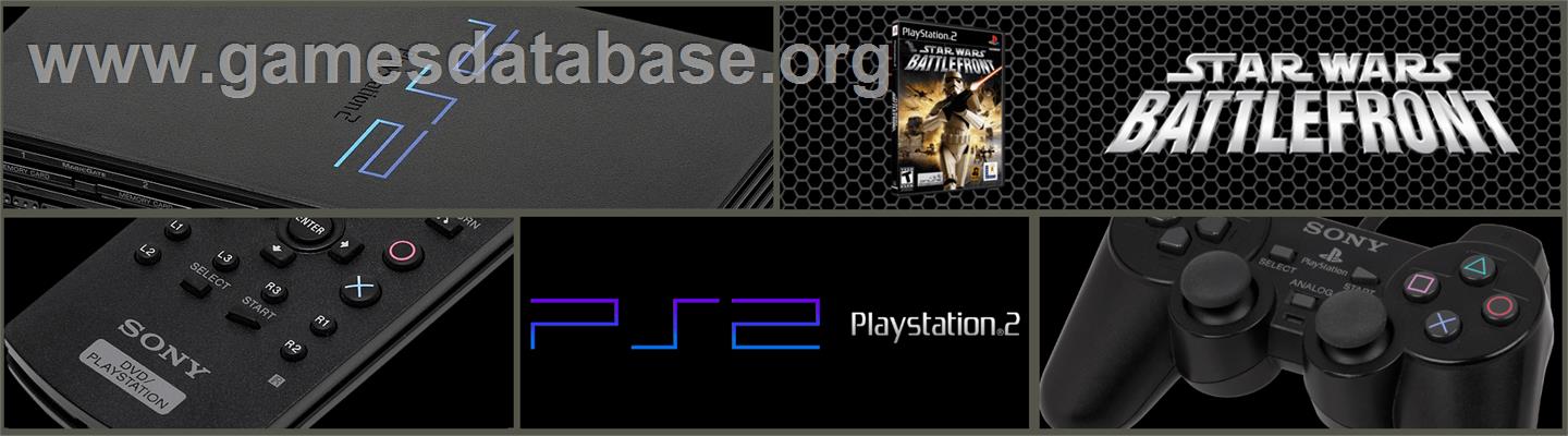 Star Wars: Battlefront - Sony Playstation 2 - Artwork - Marquee