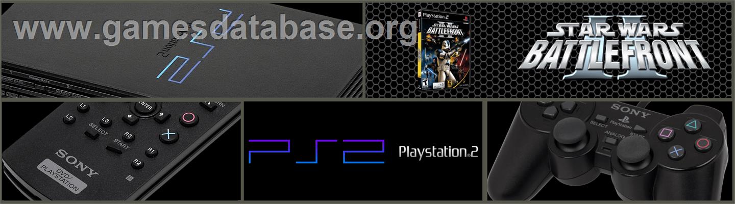 Star Wars: Battlefront 2 - Sony Playstation 2 - Artwork - Marquee