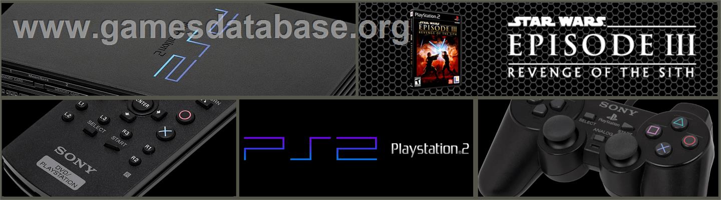 Star Wars: Episode III - Revenge of the Sith - Sony Playstation 2 - Artwork - Marquee