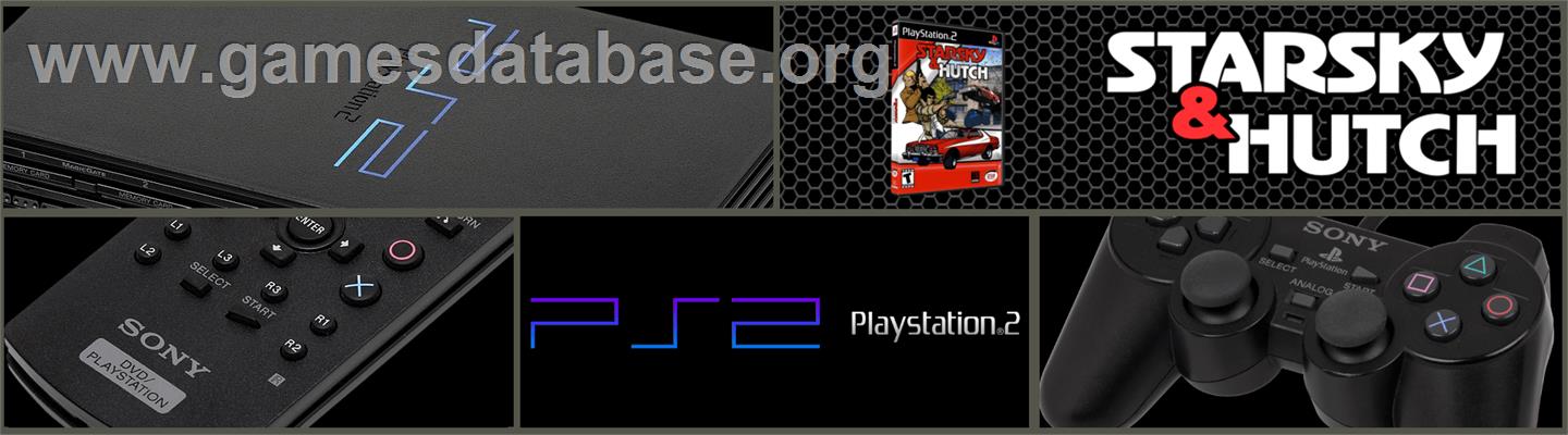 Starsky & Hutch - Sony Playstation 2 - Artwork - Marquee