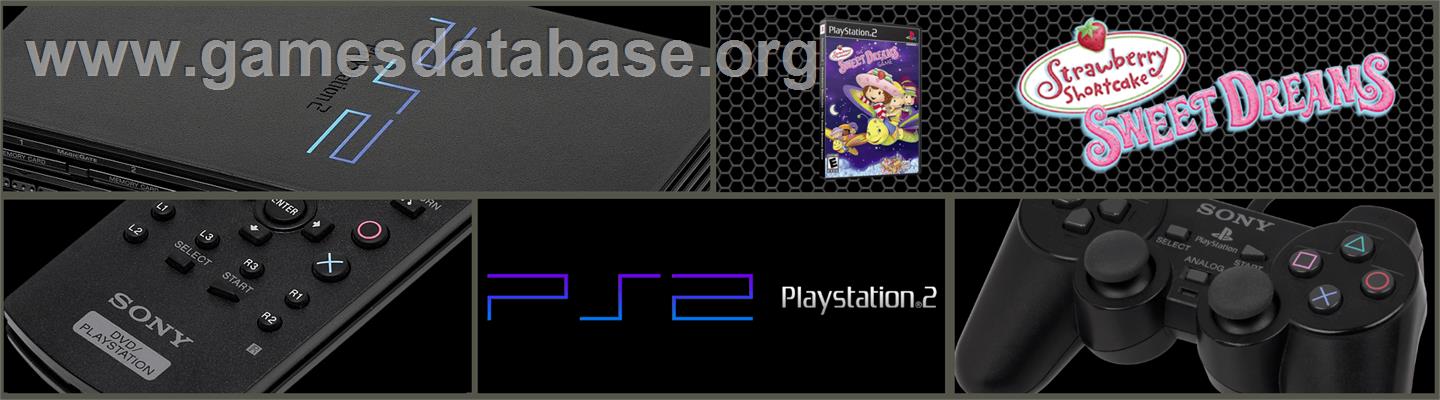 Strawberry Shortcake - The Sweet Dreams Game - Sony Playstation 2 - Artwork - Marquee