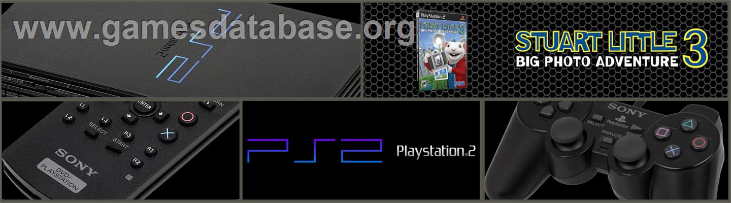Stuart Little 3 - L'aventure Photographique - Sony Playstation 2 - Artwork - Marquee